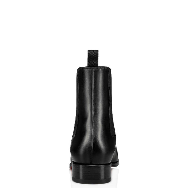 Classic Polished Italian Leather Stylish Chelsea Boots