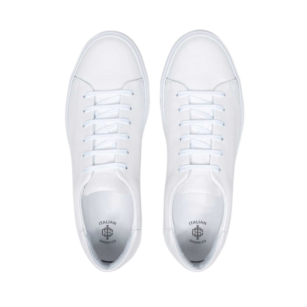 Vegan Leather Low Top Sneakers