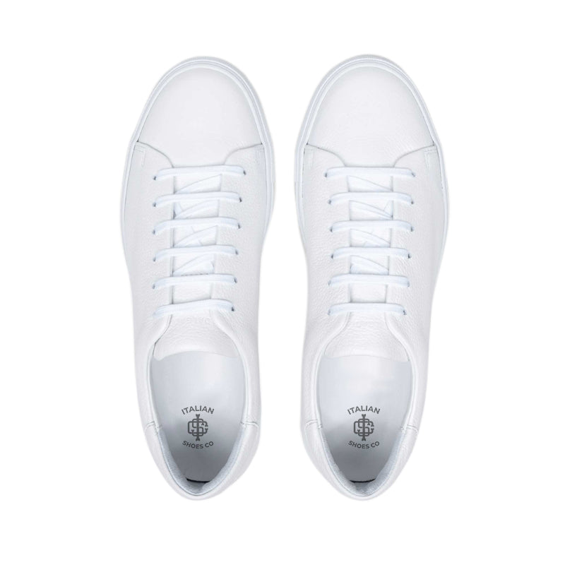 Vegan Leather Low Top Sneakers