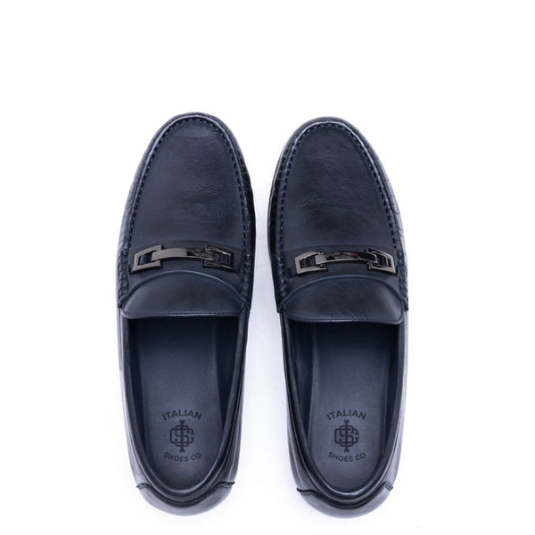 Penny Leather Slip On Bit Loafer