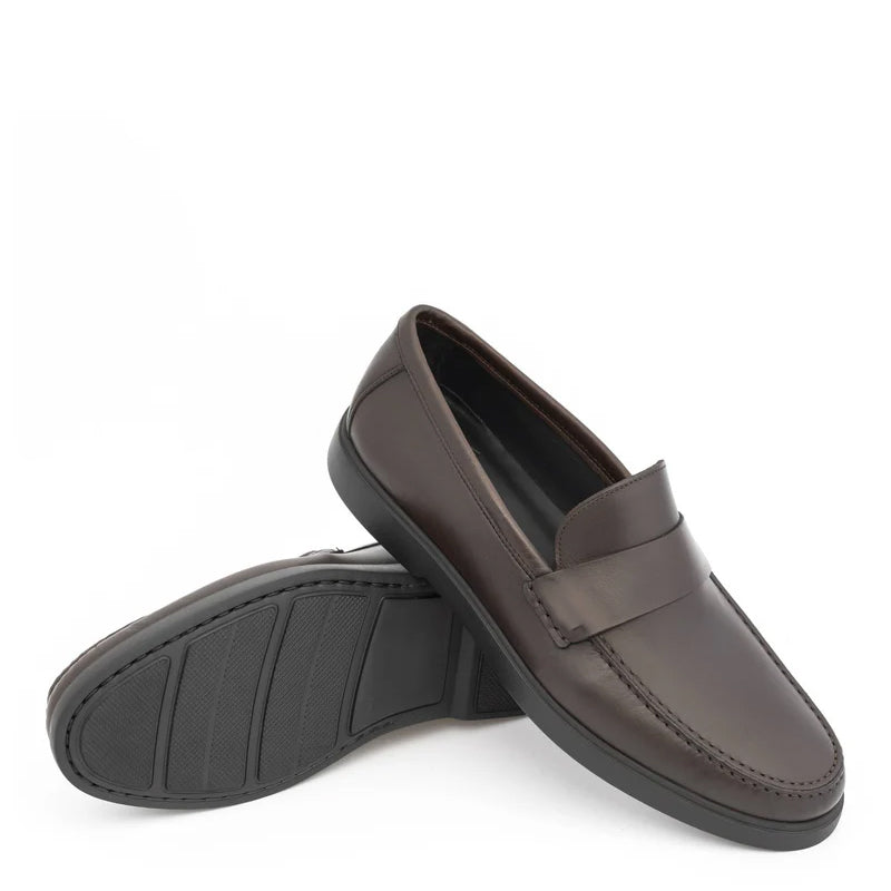 Premium Slip On Penny Black Loafer