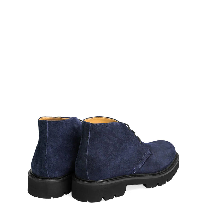 Suede Luxury Solid Leather Chukkas Boot Olive Green