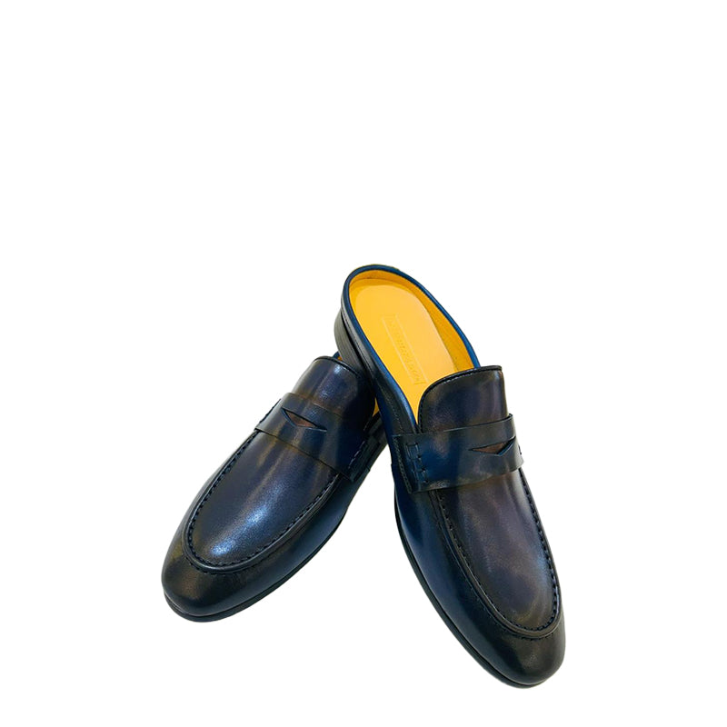 Luxe & Sleek Leather Mule