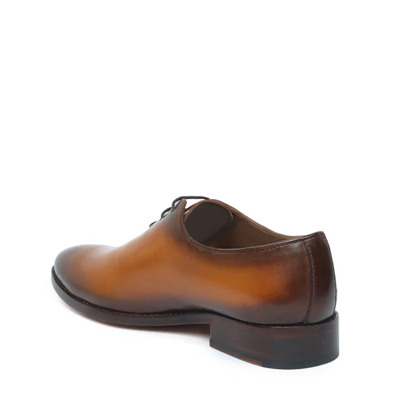 Leather Lace Up Oxford Shoes For Men