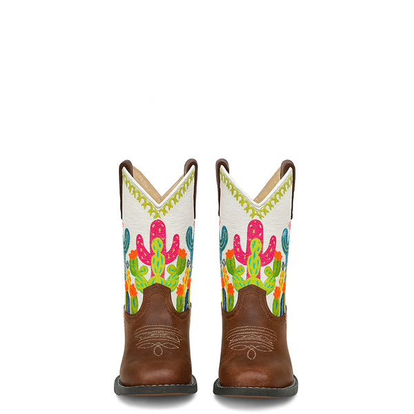 Prairie Cactus Rider Step Cowboy Boot