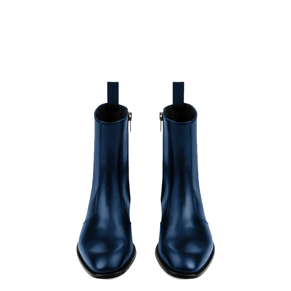 Side Zip Boot Leather