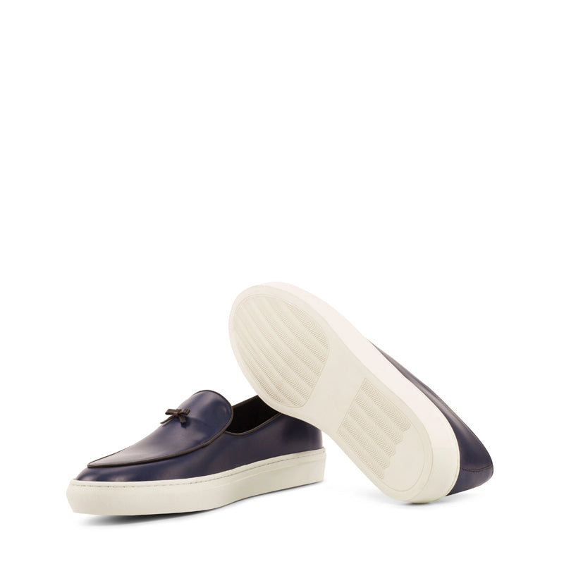 Classic Design Handpainted Comfort Blue Sneaker