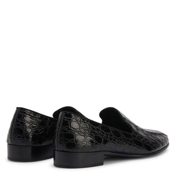 Croco Textured Handmade Design Leather Fashion Loafer