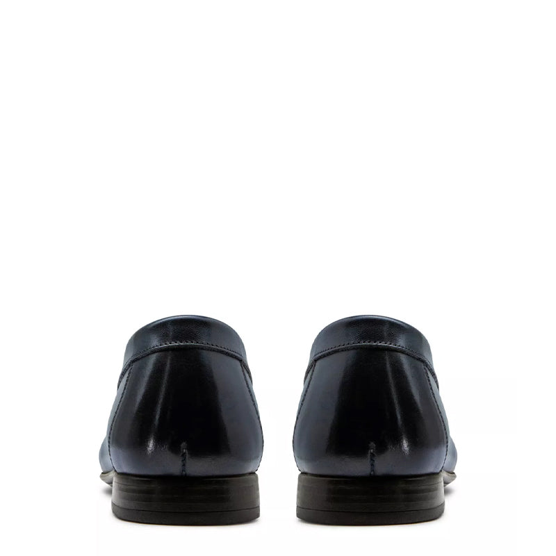 Penny Leather Carlos Loafer Blue For Men