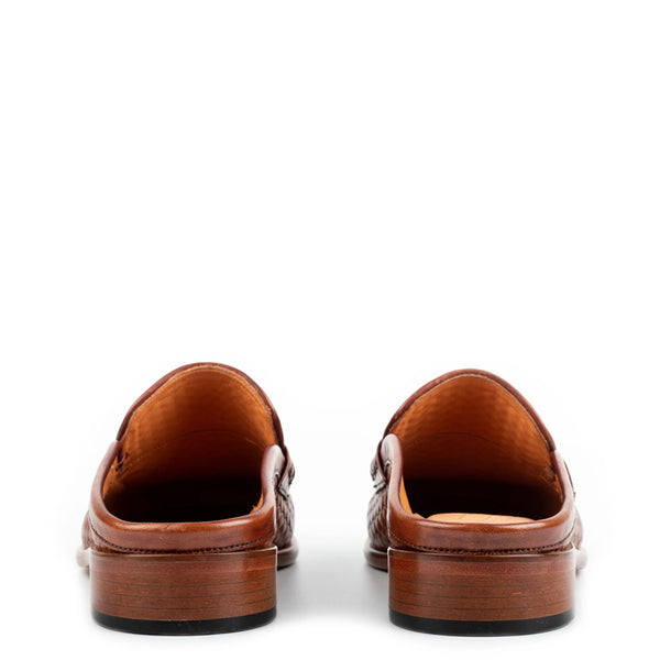 Men Handmade Solid Leather Mule