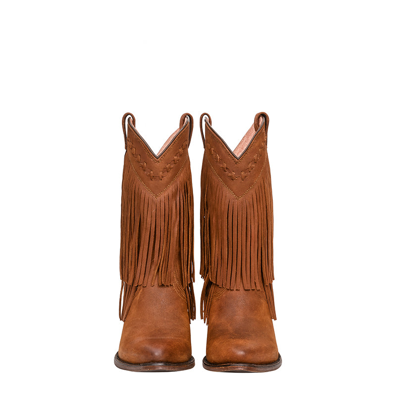 Fringe Dust Western Midrise Cowboy Boot