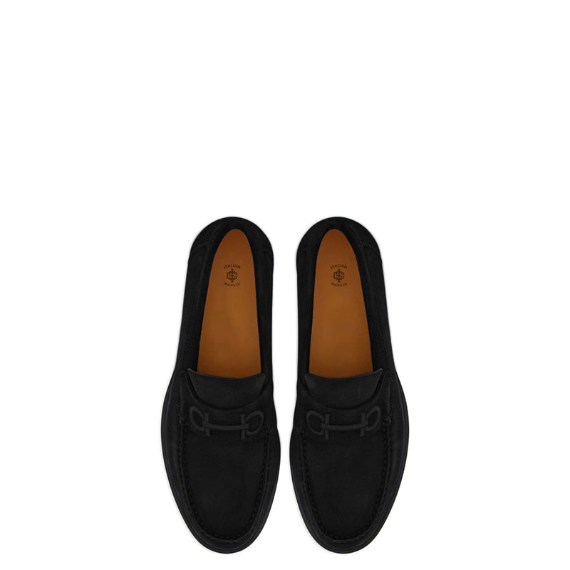 Fort Ricamo Suede Loafers for Men