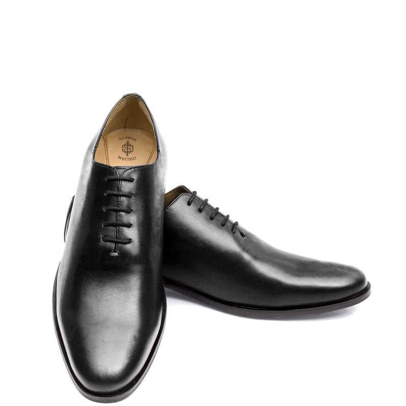 Classic Plain Wholecut Leather Oxford Shoe