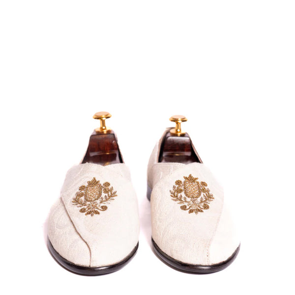 Cross Strap Design Leather Peshawari Sandal
