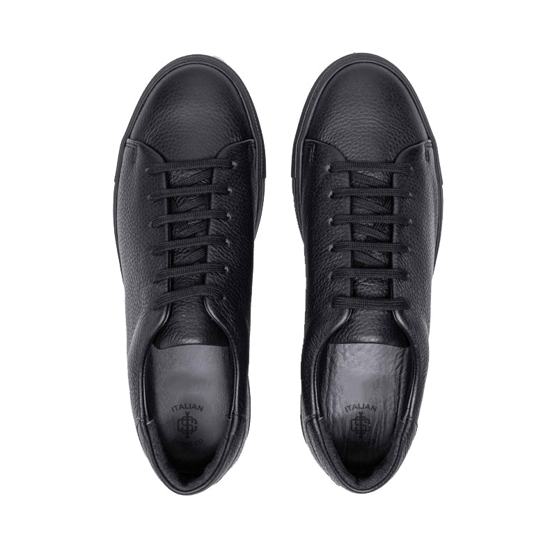 Vegan Leather Low Top Sneakers