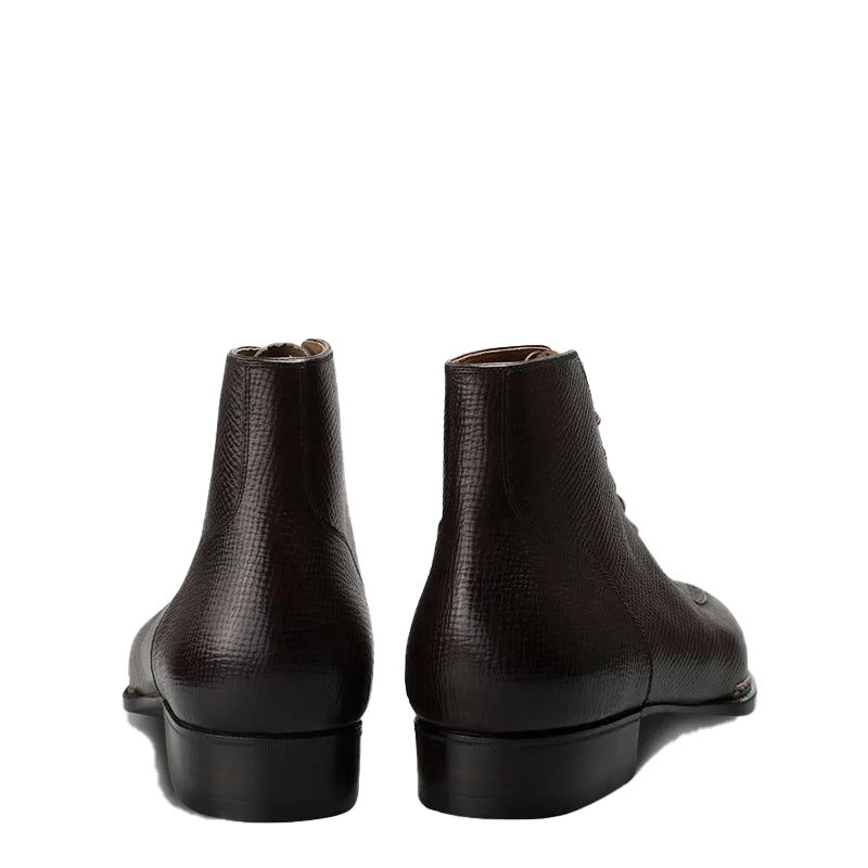 Handmade Leather Lace Up Chukkas Boots