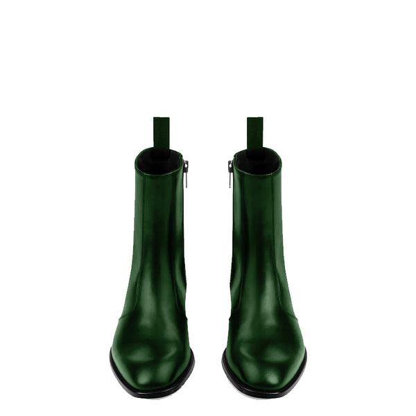 Side Zip Boot Leather