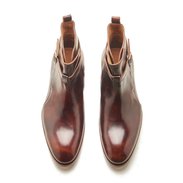 Heritage Jodhpuri Boot Hand Welted Tan