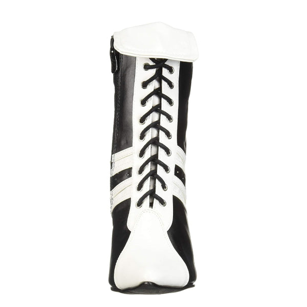 Lace Up Stiletto Booties