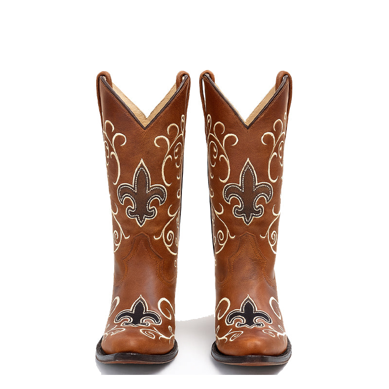 Western Crown Range Cowboy Boots