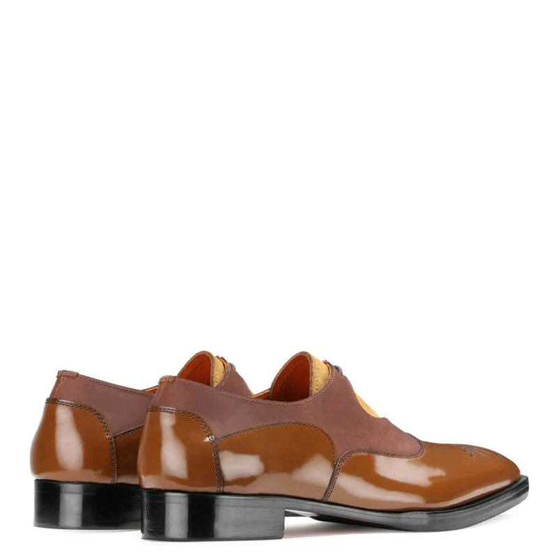 Luxury Design Leather Royal Derby Shoe