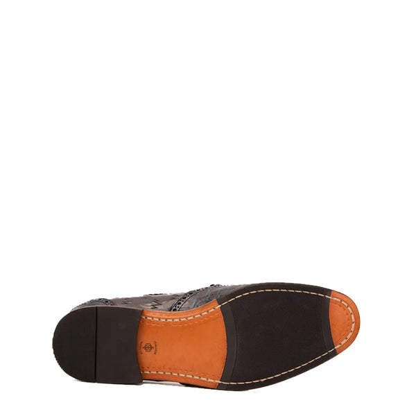 Leather Tassel Loafer Men Shoe