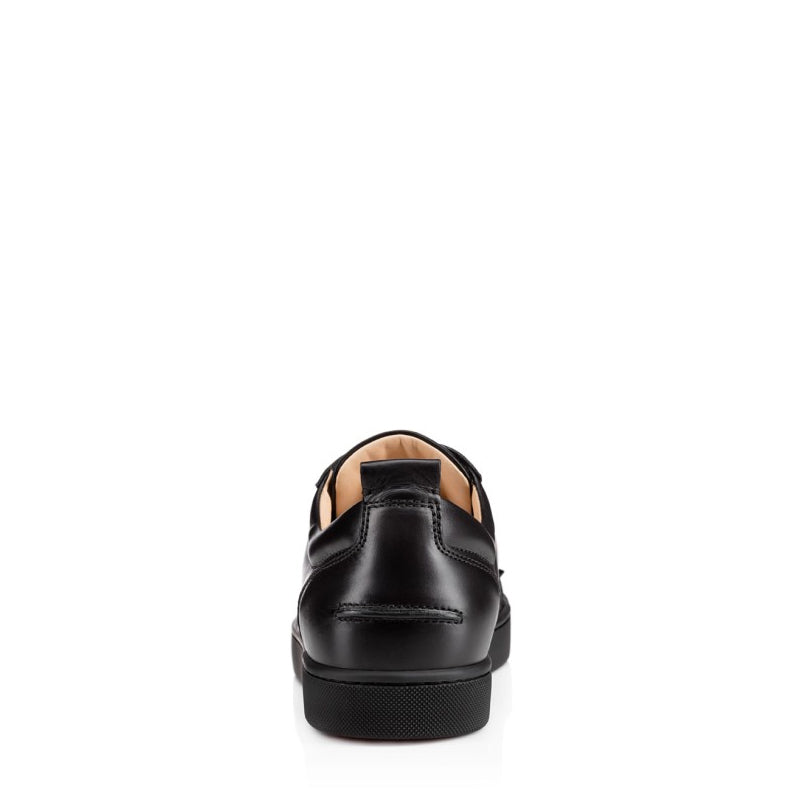 Men Solid Leather Lace-Up Sneakers