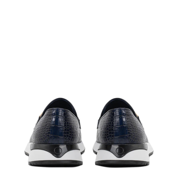 Crocodile Leather Loafer Men s Shoe