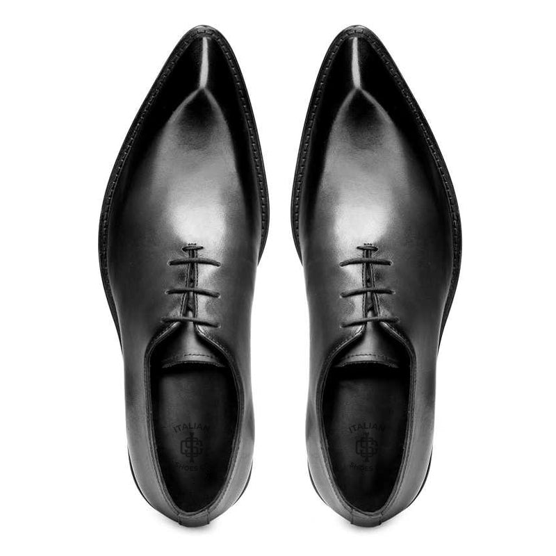 Men Classic Royale Snip Toe Leather Oxford Shoes