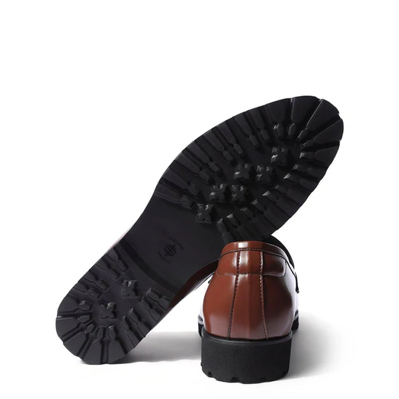 Penny Slip On Handmade Leather Loafers