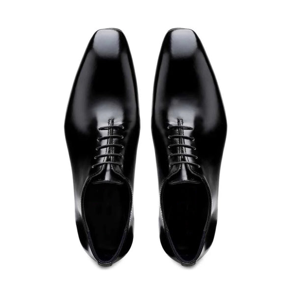 Patent Wholecut Shiny Leather Oxford Shoe