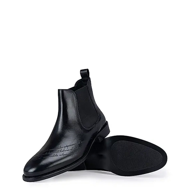 Premium Handmade Mid-Top Leather Chelsea Boots