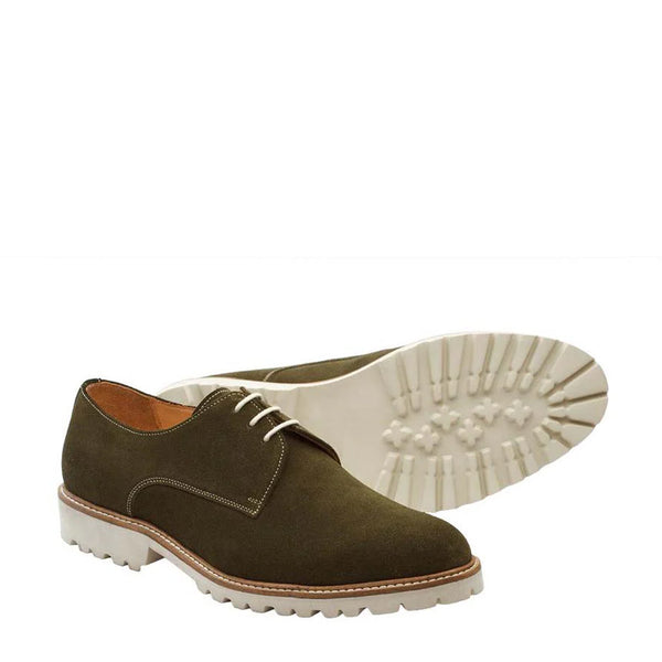 Classic Suede Leather Formal Derby Shoe