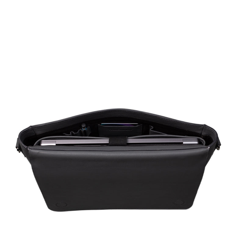 Carismatico Leather Messenger Brown Bag For Men