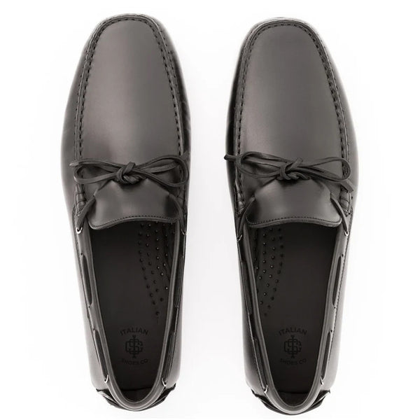 Patent Slip On Leather Loafer