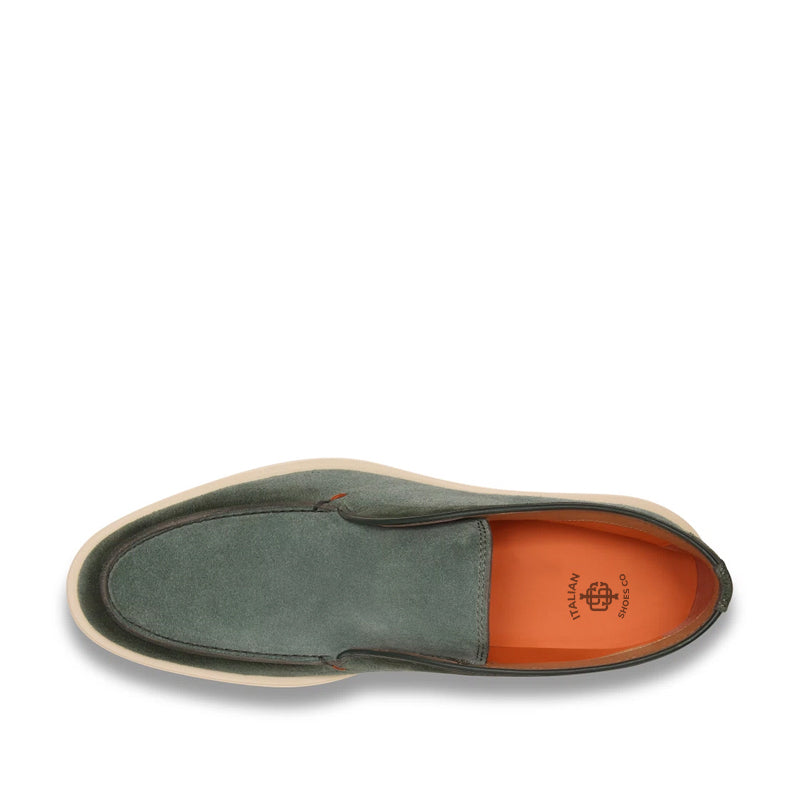 Natural Suede Loafer For Men