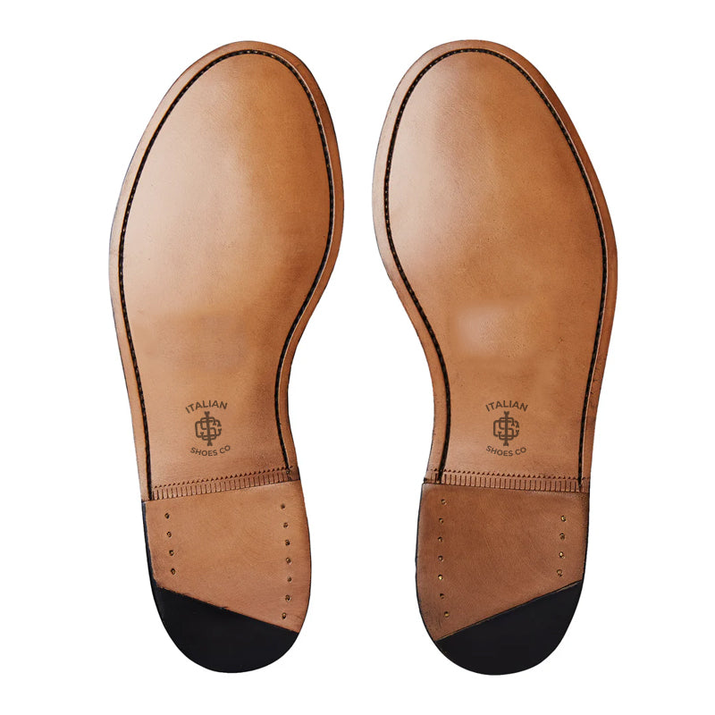 Classic Leather Black Penny Loafer For Men