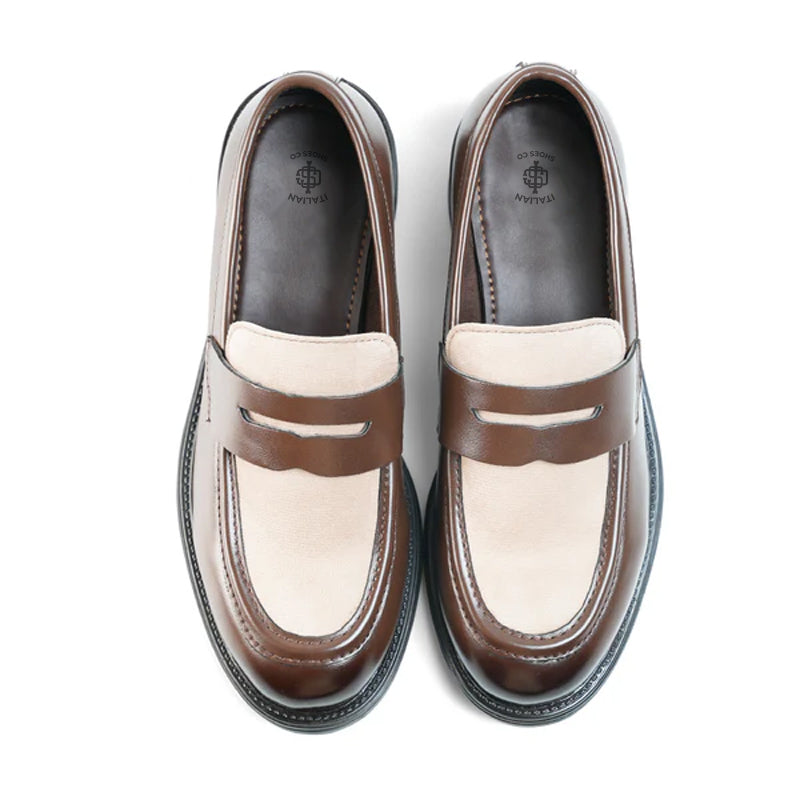Penny Slip On Leather Formal Loafer
