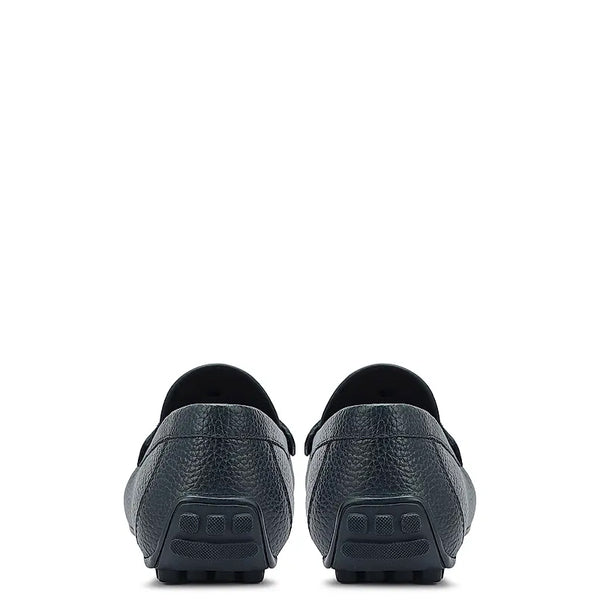 Men Casual Slip On Leather Driving Loafer