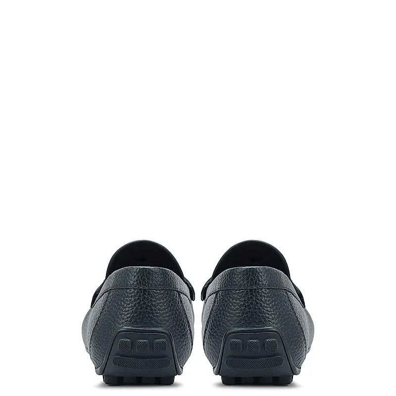 Men Casual Slip On Leather Driving Loafer