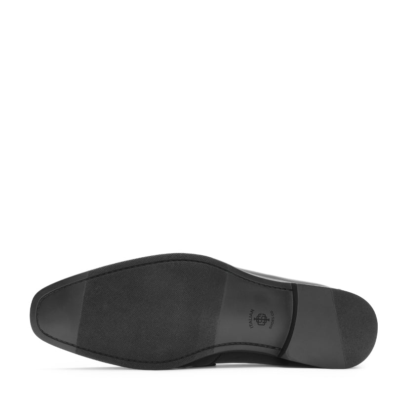 Men s Luxury Leather Loafer Black