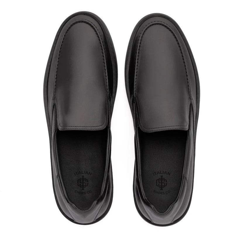 Handmade Slip-On Leather Loafers For Men