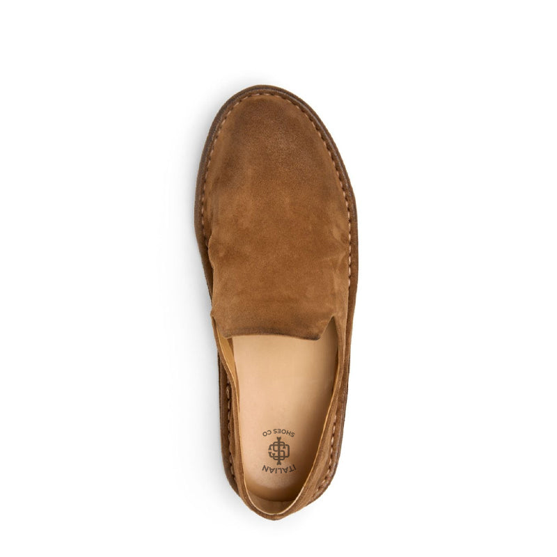 Strasacco Slip On suede loafers
