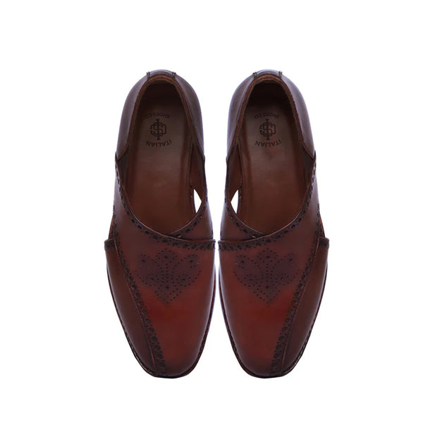 Classic Leather Handcrafted Peshawari Sandal