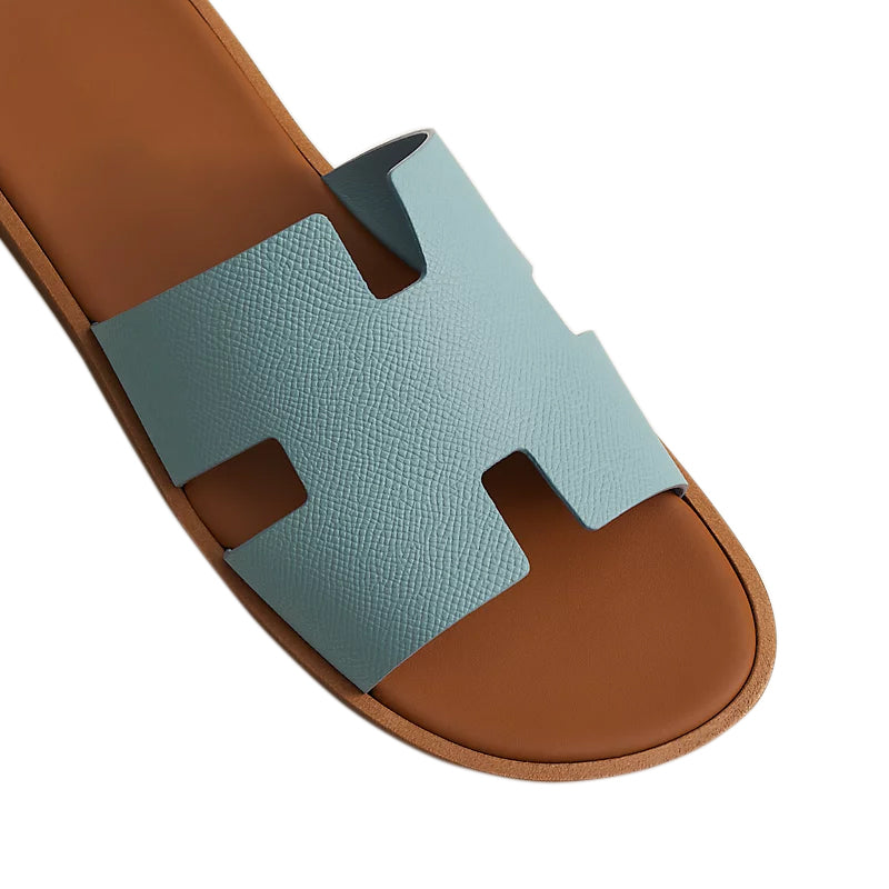 Haven Epsom H Style Slip-On Brown Yellow