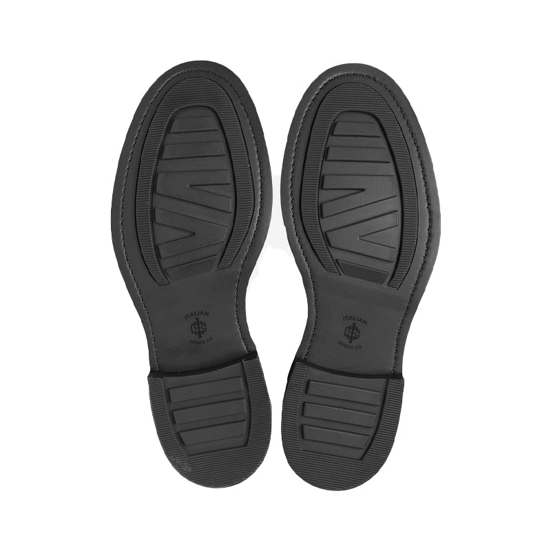 Leather Lace-Up Wingtip High Ankle Brown Boot