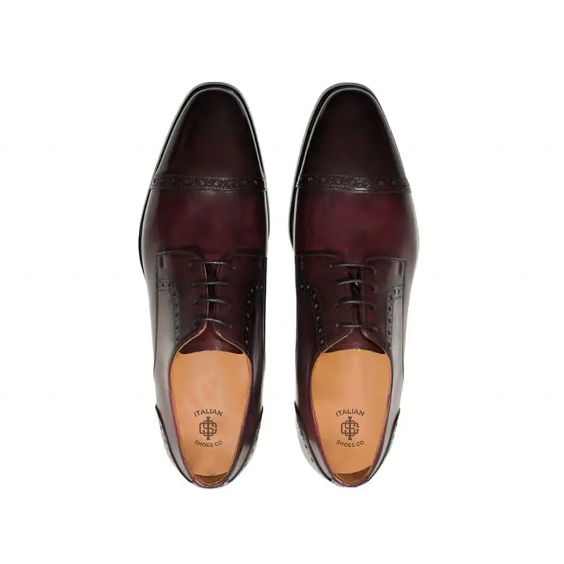Leather Wholecut Premium Formal Oxford Tan Shoe