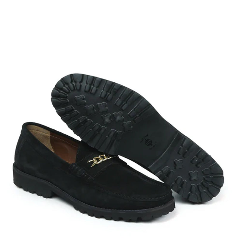 Men Slip On Suede Leather Loafers