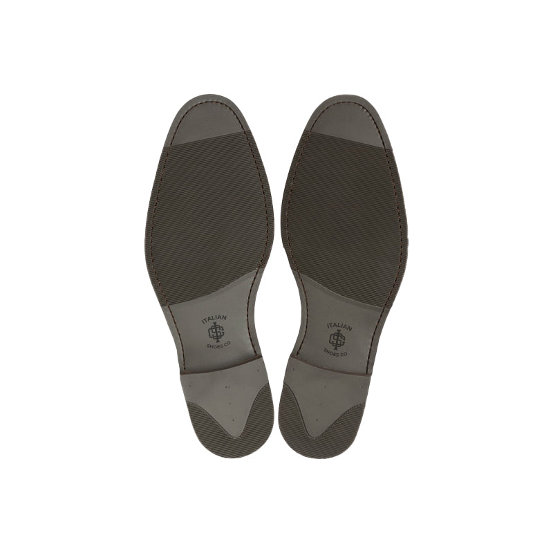 Luxury Mid-Top Pure Solid Leather Black Chelsea Boot