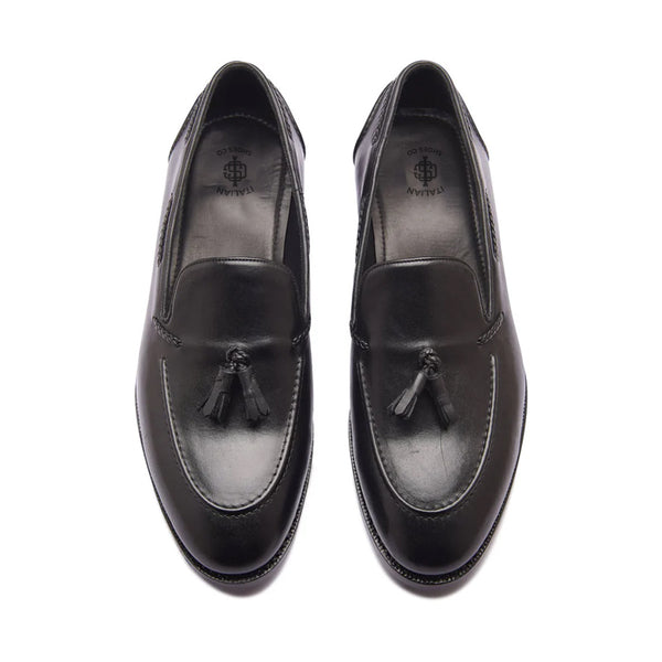 Premium Leather Slip On Tassel Loafer